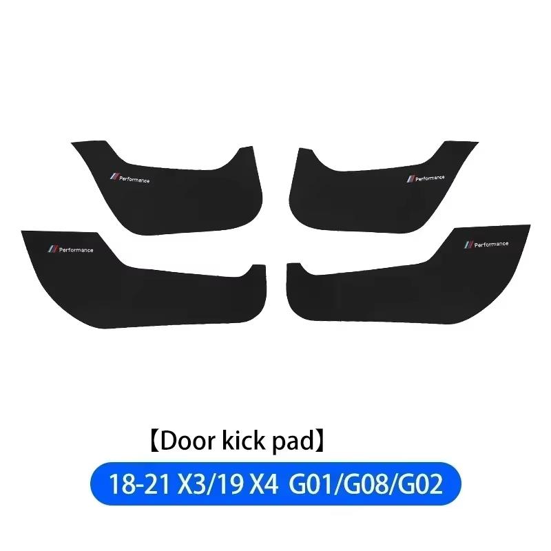 

For BMW Door Anti-Kick Pad BMW G30 F39F15 F16F48F30 G05 G20 F10 G11 G12 car door kick guard black
