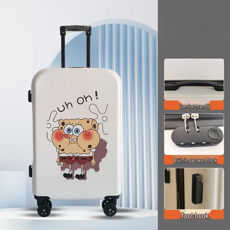 SpongeBob Schwammkopf Hartschalen-Reisekoffer aus ABS & PC