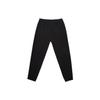 Li Ning Badminton Series Autumn Solid Color Cuffed Sports Running Long Pants Men bottoms Black AKLTC85-1