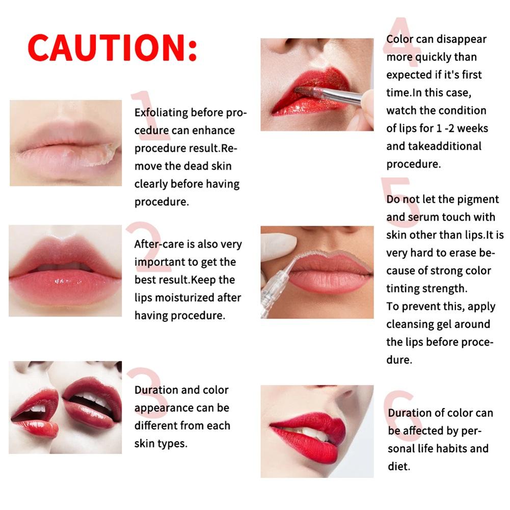 Zestaw serum do ust Bb 5ml*10, wiele kolorów, nawilżający, półtrwały