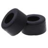4 Stück Schränke Gummifüße Dämpfer Pad Basis 4 Stück Langlebig Schwarz 38x20mm Großer Koffer Lautsprecher