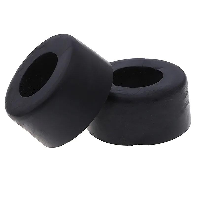 4 Stück Schränke Gummifüße Dämpfer Pad Basis 4 Stück Langlebig Schwarz 38x20mm Großer Koffer Lautsprecher