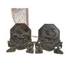 Bronze Four Beasts Eight Trigrams Qinglong White Tiger Zhuque Xuanwu Decorative Crafts Home Office Ornaments