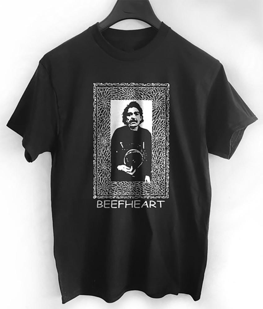 Футболка для взрослых группы Captain Beefheart Мужская Женская Хлопок RI_075 Унисекс Футболка XXXXL