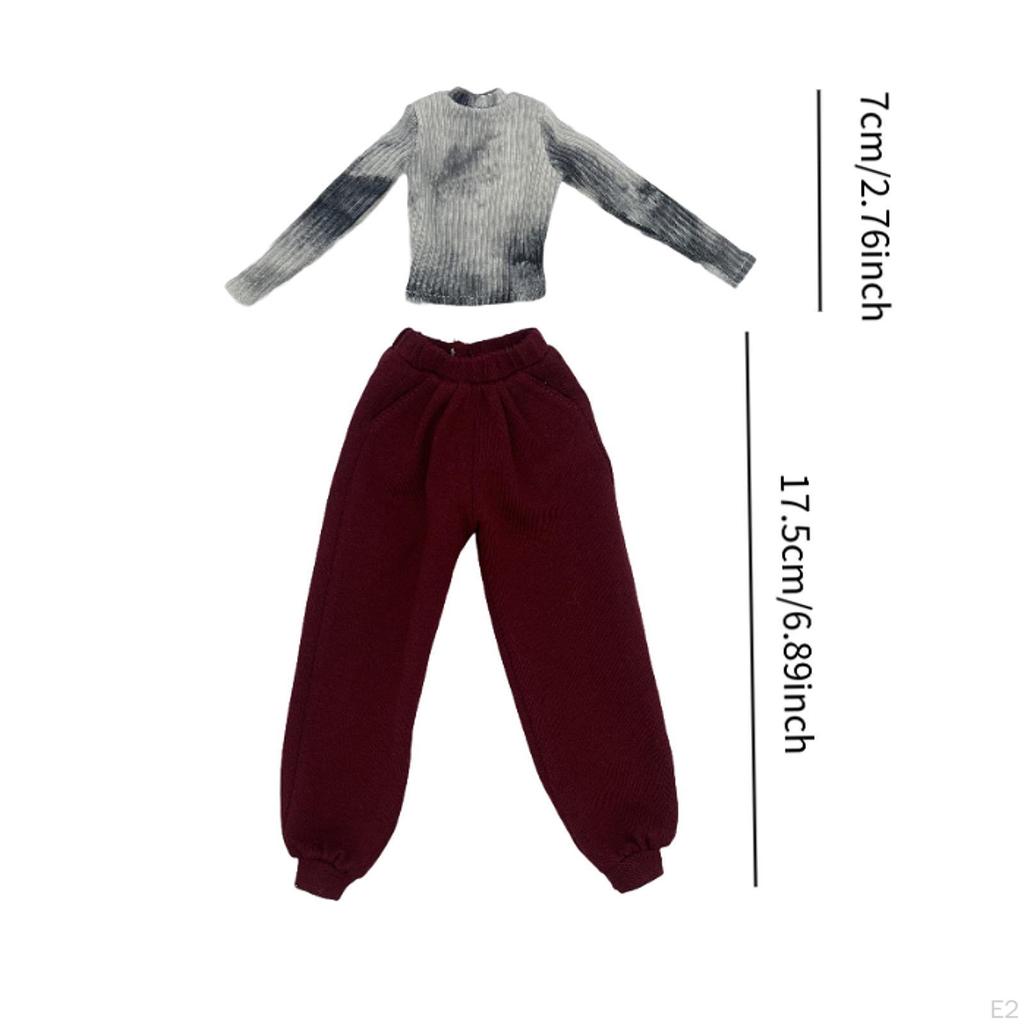 1/6 Weibliche Puppenkleidung Actionfigur Zubehör für 12 Zoll Kostüm