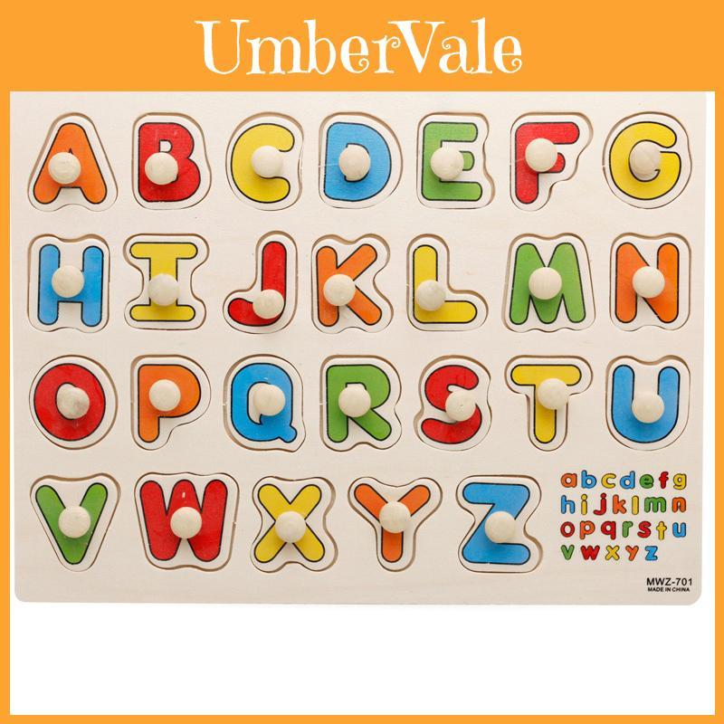 Versatile Wooden Animal Letter Puzzle Jigsaw For Timeless Educational Fun For Children