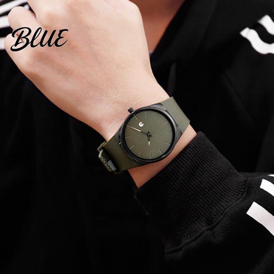 Quartz Wristwatch Watch Women Elegant Ultra Thin High Clarity Life Waterproof Business Men for Gift