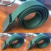 Versatile Men's Thickened Leather Belt for Casual, Military, or Student Use