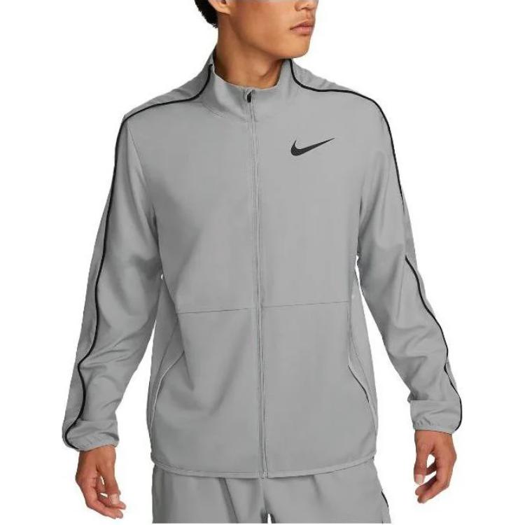 Nike Dri-FIT Solid Zip-Up Collar Jacke Herren Jacken Dunkelgrau DM6620-073