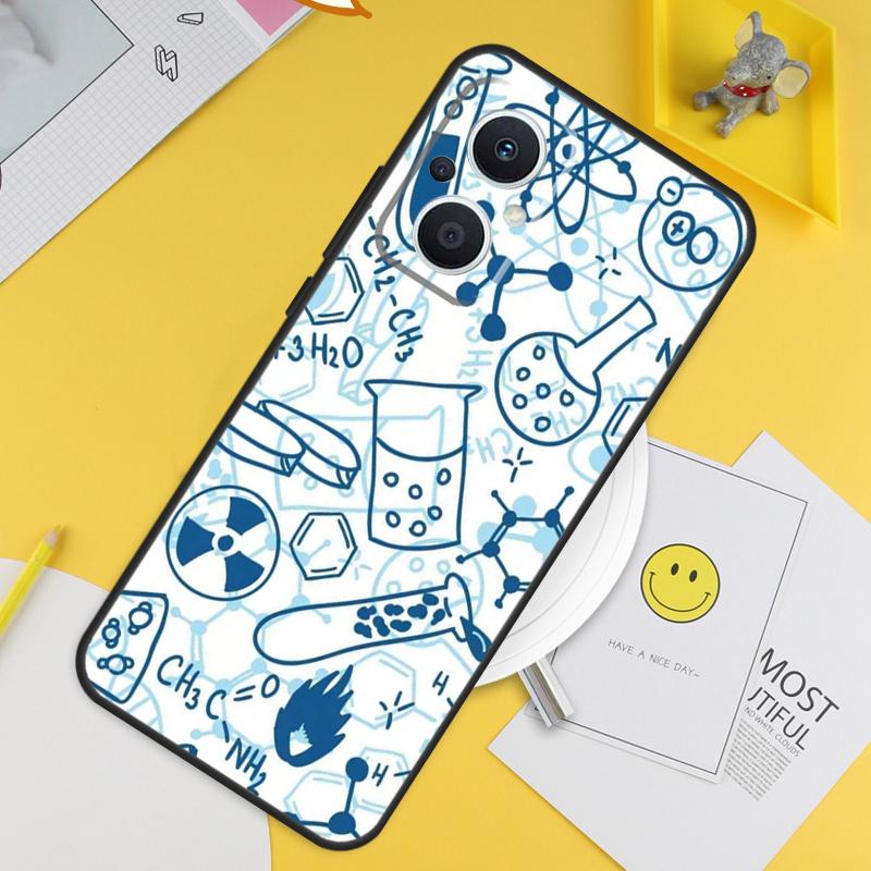 Vintage Chemistry Laboratory For OPPO Reno 8T 11F 12F 13F 14F 7 8 Lite 10 11 12 13 14 Pro OPPO Find X9 X8 X5 X6 Pro Case