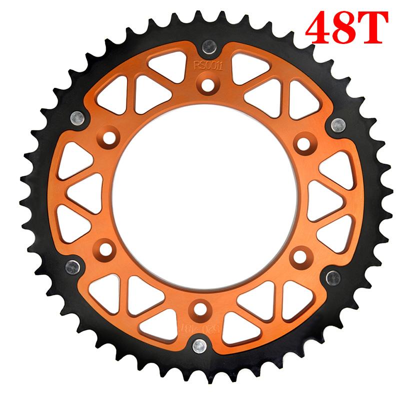 45T - 52T Motorcycle Rear Sprocket Chain Wheel For LC-4 640 Adventure Enduro 660 Rally Factory Replica SM 690 LC4 690R
