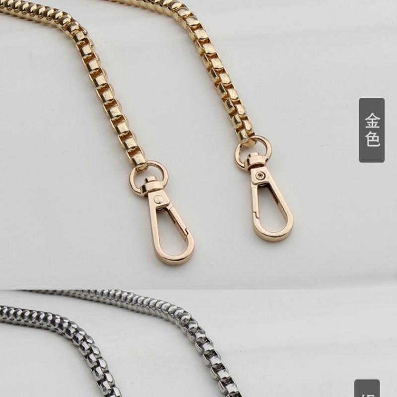 Women's Bag Accessories Belt Bag Chain Gold Chain Metal Bag Chain Shoulder Strap Bag Strap Oblique Metal Chain Iron Chain Tide