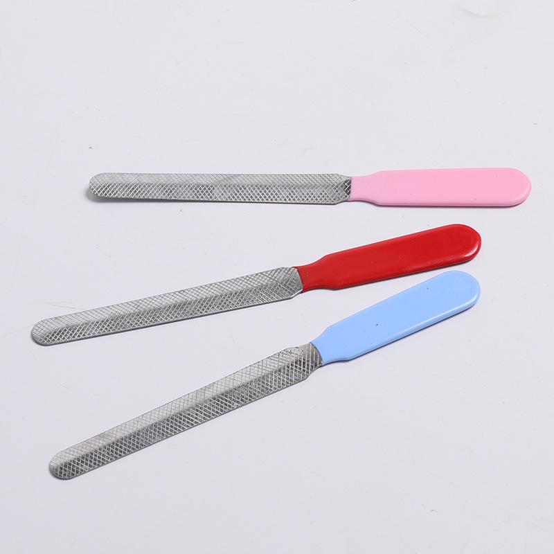 Pet Nail File, Stainless Steel Nail Grinding File, Pet Store Nail Trimming and Manicure Strip Tool