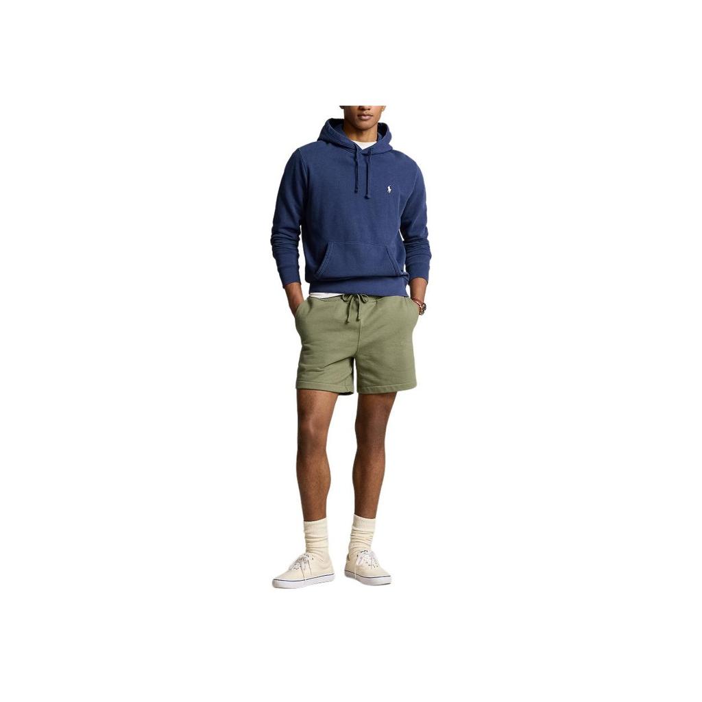 Polo Ralph Lauren Solid Color Mid Waist Loose Fit Casual Shorts Men shorts Tree-Green MNPOSHO1BQ20264-300