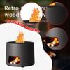 Nightlight Essential Oils Diffuser ABS Plastic 7 Color Mist Humidifier Home Air Moisturizer for Living Room