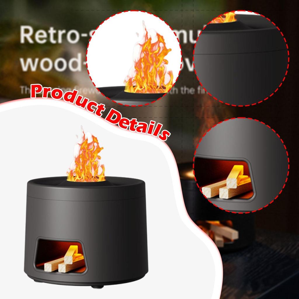Nightlight Essential Oils Diffuser ABS Plastic 7 Color Mist Humidifier Home Air Moisturizer for Living Room