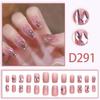 Blush Ice Transparent False Nails - Influencer Style, TikTok Trend, Girlish Manicure Patches