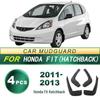 Honda Fit 2011-2013 Хетчбек Комплект для модифікації бризковиків коліс