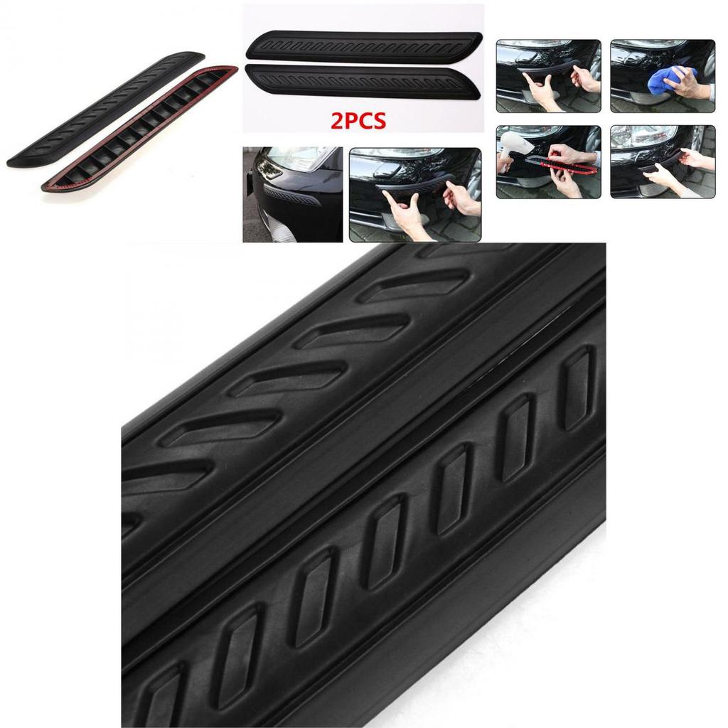 Protezione Angolare Paraurti Auto di Qualità Premium Accessori Copertura Protezione Porta Labbro Barra Antiurto Finitura 2pz Per Tutte le Auto
