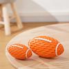 Hundezahnen Ball Kauspielzeug Quietschend Unzerstörbar Welpenzahnreinigung Spielzeug Haustier Zahngesundheit Interaktives Langeweile Spielzeug für Große Hunderassen