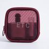 Travel Cosmetic Storage Bag: Cross-border Mesh Wash & Makeup Bag
