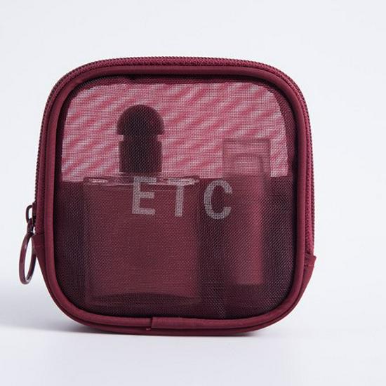 Travel Cosmetic Storage Bag: Cross-border Mesh Wash & Makeup Bag