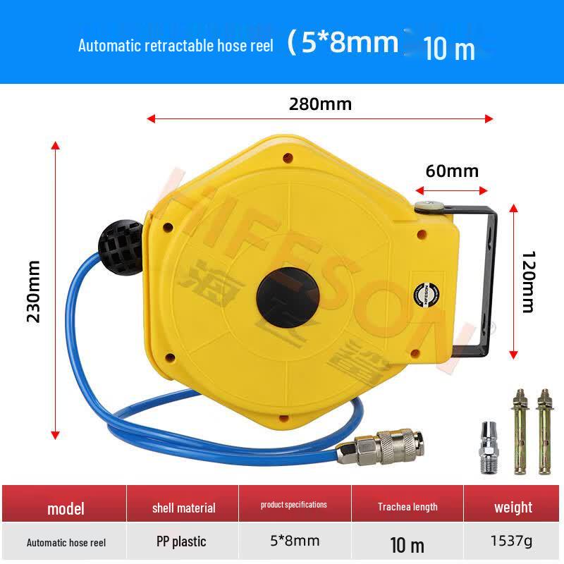 Beilton Automatic Retractable Air Hose Reel
