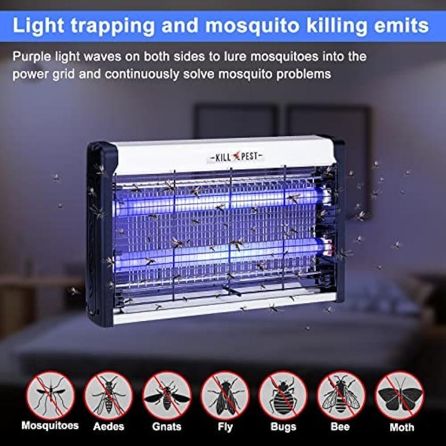 20/30/40W Household Electric Shock Mosquito Killing Device Electric Insect Killer Blue Light Pest Fly Traps Mosquito Lamp