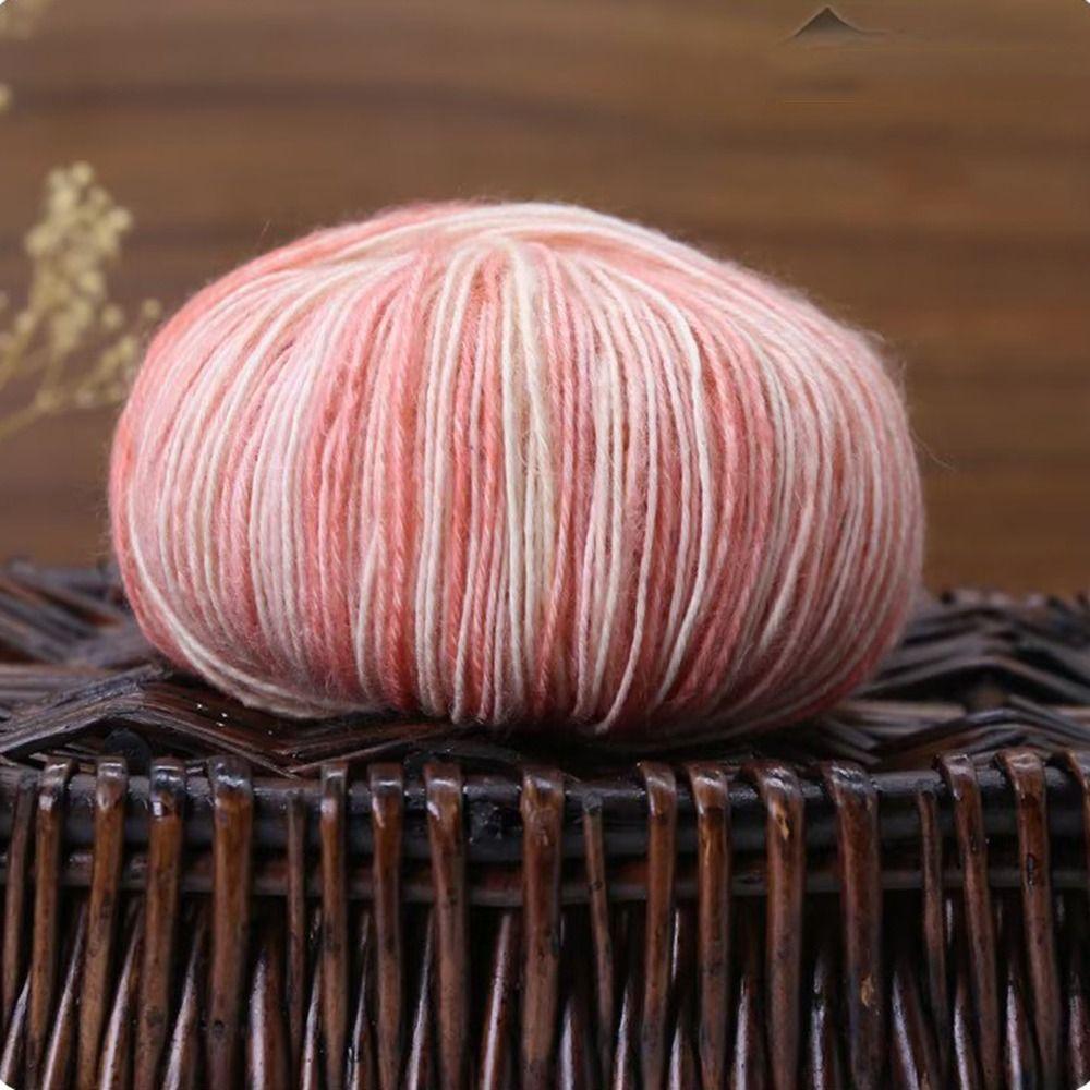 Multicolored Hand Knitting Yarn Super Soft Crochet Thread Yarn Premium Knitting Wool Yarn DIY