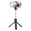 Live Video Tripod Selfie Stick Stainless Steel Telescopic Folding Portable Selfie Rod with Remote Control