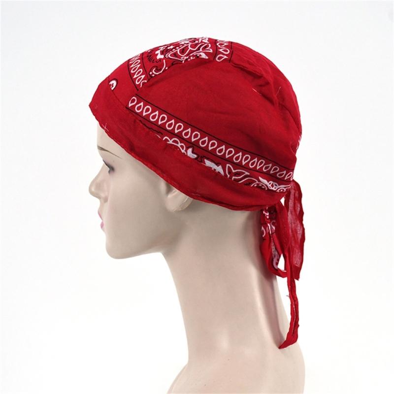 Multifunctional Headwear Pirate Style Bandana Cap for Sun Shielding Cycling Hiking Running Easy Wear as Hat or Scarf