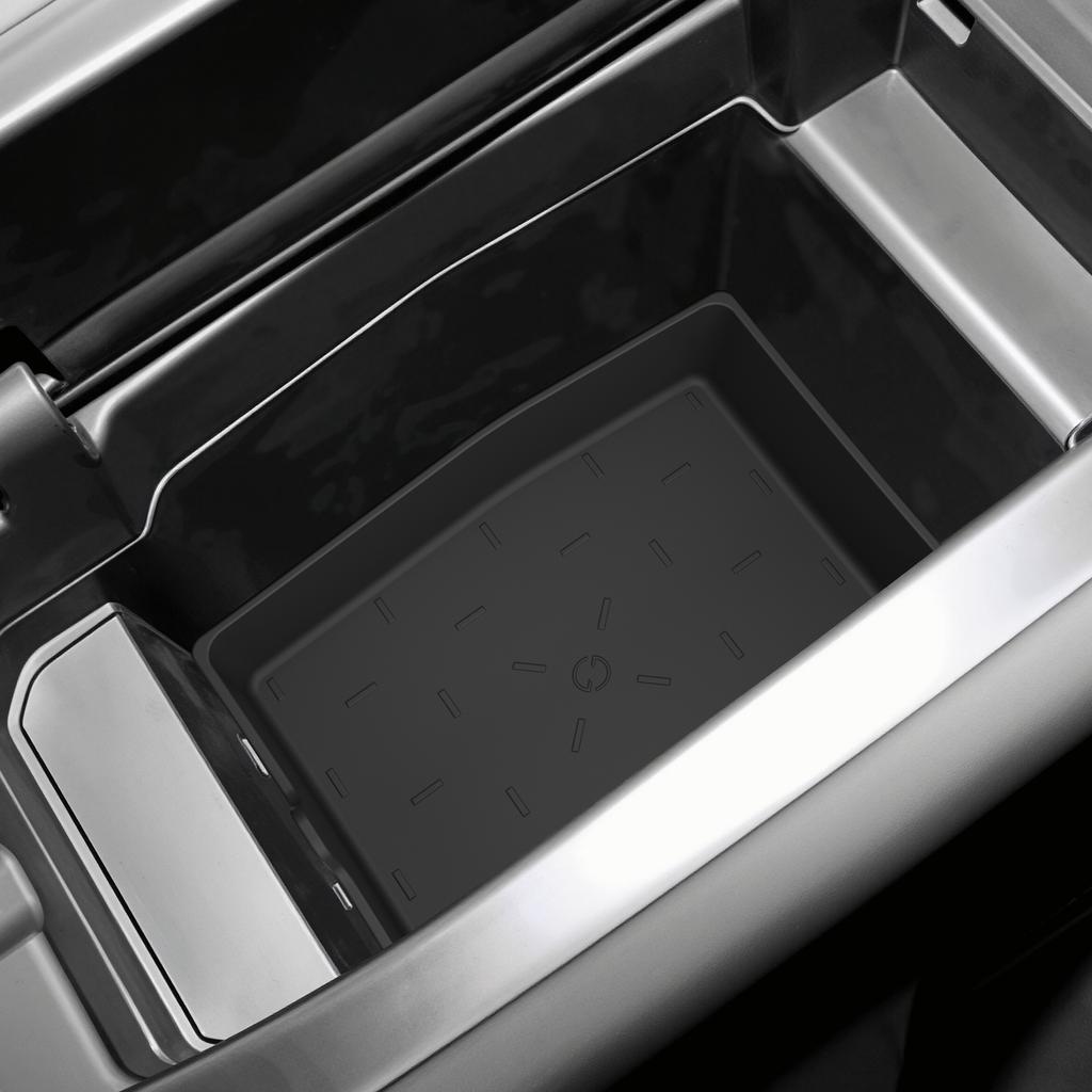 for Mazda CX-5 CX5 2026 Car Center Armrest Lower Storage Box TPE Tray Organizers Accessories Tidying Black