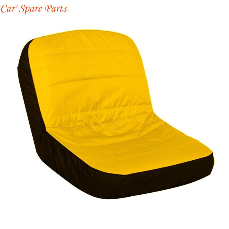 Y4UA Cover with Back Pocket Fit Lawn Mower Backrests 12.5-14in Height