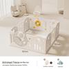 Baby Playpen and Crawling Mat: Indoor Infant Safety Fence for Living Room Floor.