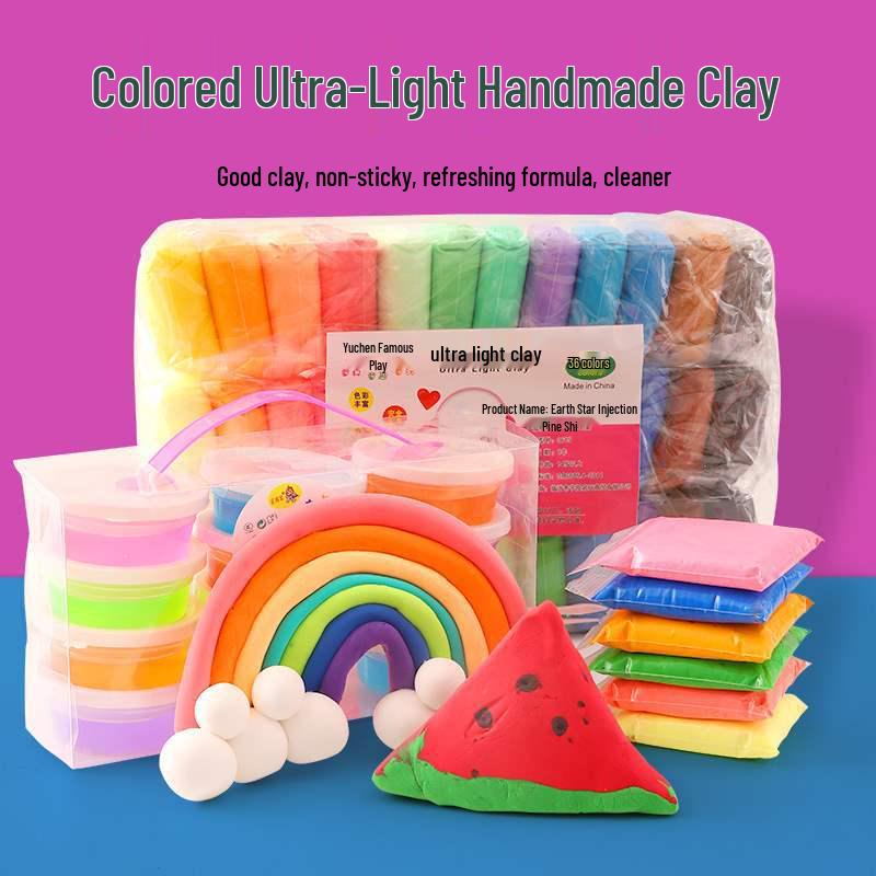Children's Space Color Playdough Set - DIY Handmade Kindergarten Craft