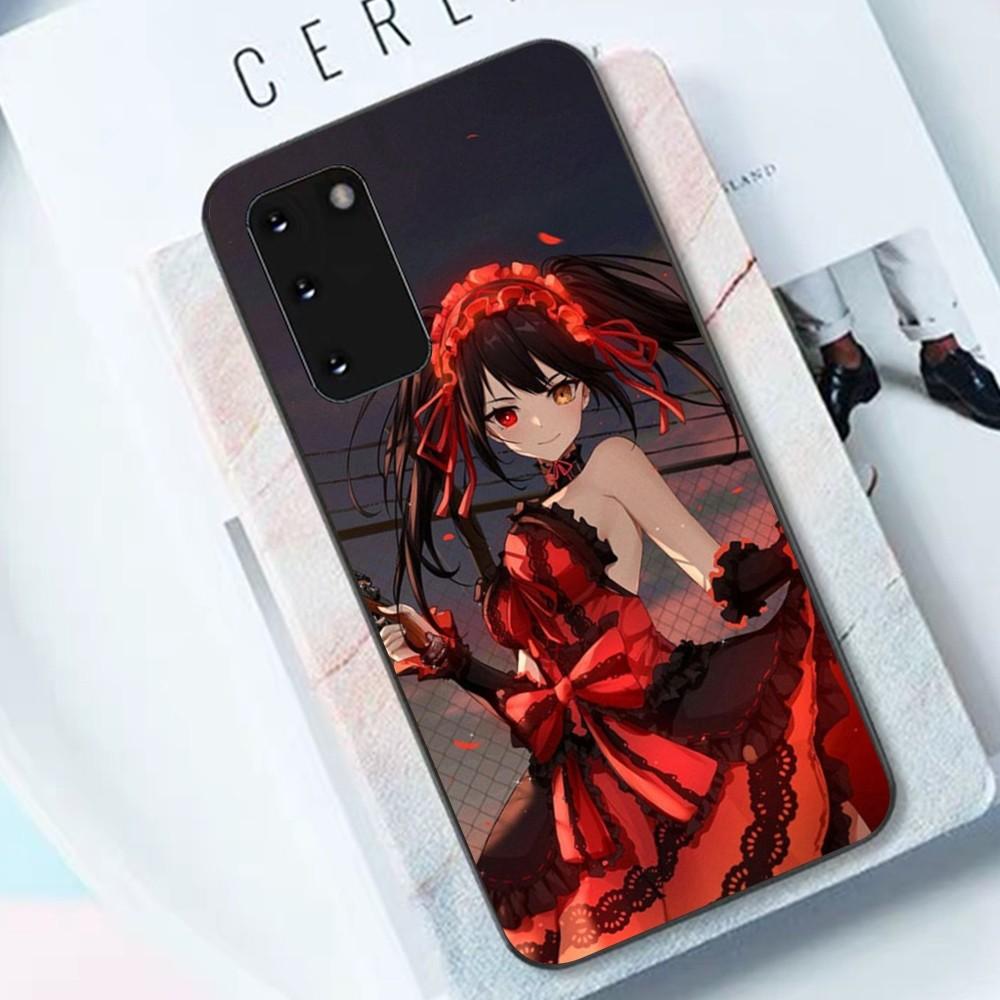 Cartoon K-Kurumi T-Tokisaki Phone Case For Samsung S 9 10 20 21 22 23 30 23 24 Plus Lite Ultra FE S10lite Fundas