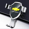 For Chevrolet AVEO CAPTIVA Corvette IMPALA LACETTI Cavalier MALIBU Sail TRAX Car Emblem Mobile Phone Holder Air Outlet Support