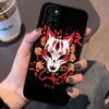Samurai Oni Mask Case for Motorola Moto G60 G9 Power Lite G31 G32 G200 G52 G72 G50 G30 G51 G71 5G G22 Cover TPU Soft