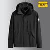 Men's Plus Size 3-in-1 Outdoor Windbreaker Jacket
