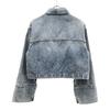 FRAY I.D Made in Japan FWFJ232004 verkürzte Jeansjacke Jeans Damen Gebraucht