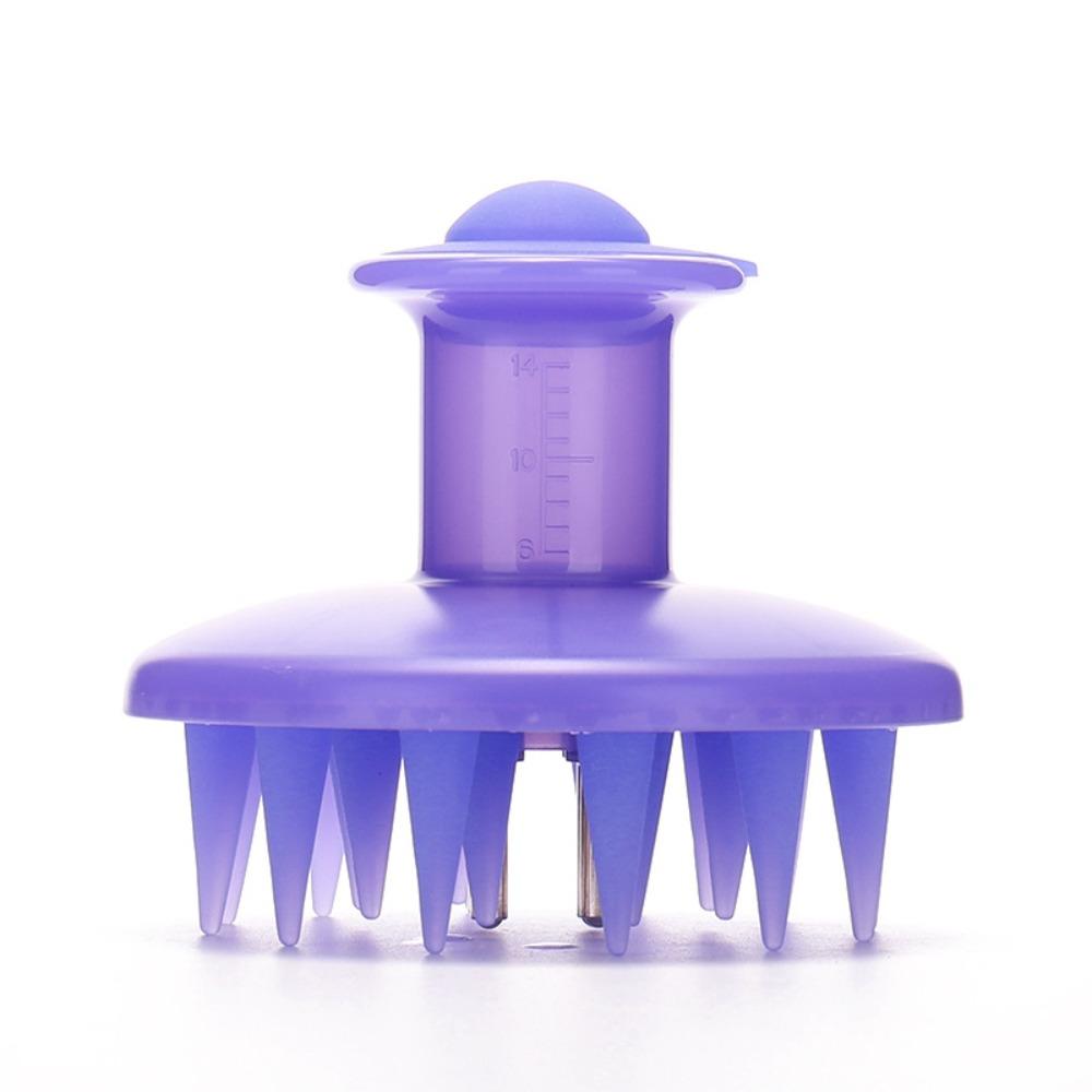 New Silicone Comb Applicator Shampoo Brush Head Massage Comb Hair Oil Dispenser Wide Tooth Scalp Massager For Hair