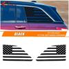 Black Rear Window Decals Sticker Trim For Jeep Grand Cherokee + Accessories