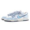 Nike Dunk Son Of Fresh Look Abrasion Resistant Skateboard Shoes Men's White Blue IM2222-101(Team626-)