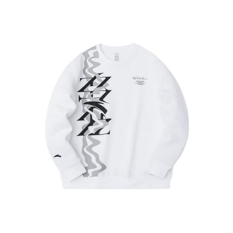 Anta Basketball Collection Sweatshirt Men s Pure White 152311728-1 S
