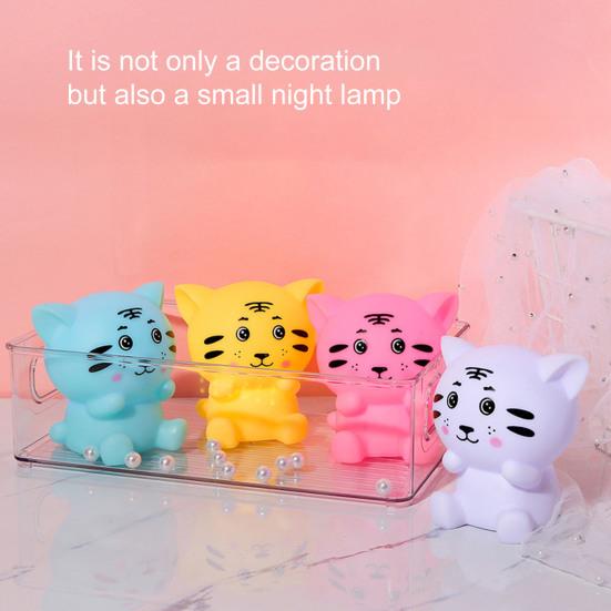 Tiger Night Light Endurance Decorative Kids Gift Bright Toddler Nursery Lamp for Kids