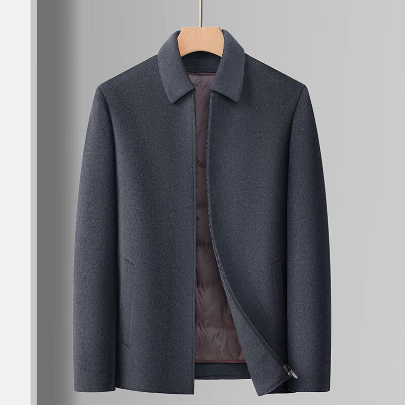 

Firstview Men s Detachable Down Liner Wool Jacket 4XL