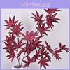 Maple Leaf Plastic Flower Artificial Bloom For Wedding Photo Shoots And Home Design