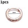 1pcs Small Round Tiny Huggie Hoop Earrings Jewelry Accessories Gifts Decorations