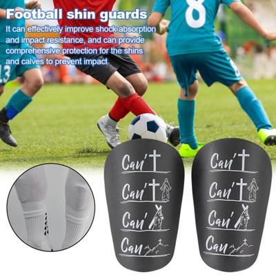 1 Pair Youth Football Shin Guards Shock Absorption Mini Shin Pads Leg Protector