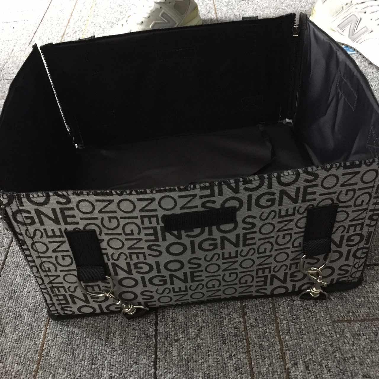 

Letter Prints Pet Bed With Plush Lining Dog Basket Doghouse Durable сірий колір